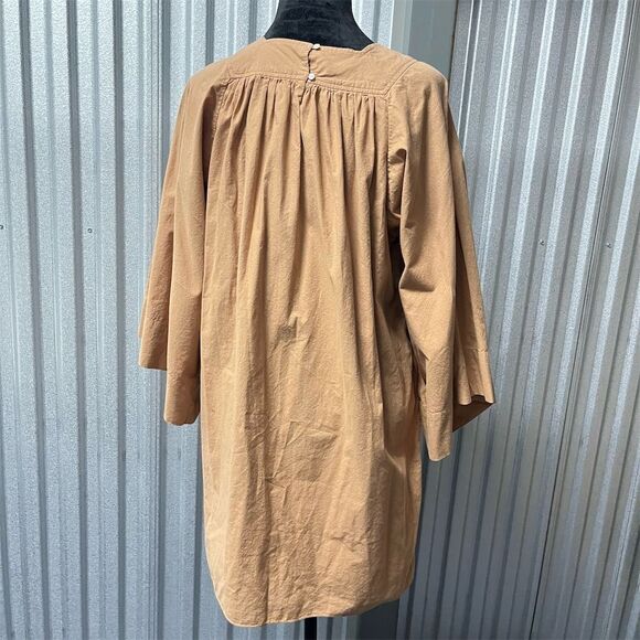 DÔEN Dress Women's XS Fawn Calder Mini Boho Mini Long Sleeve Flowy Belt - Picture 5 of 11